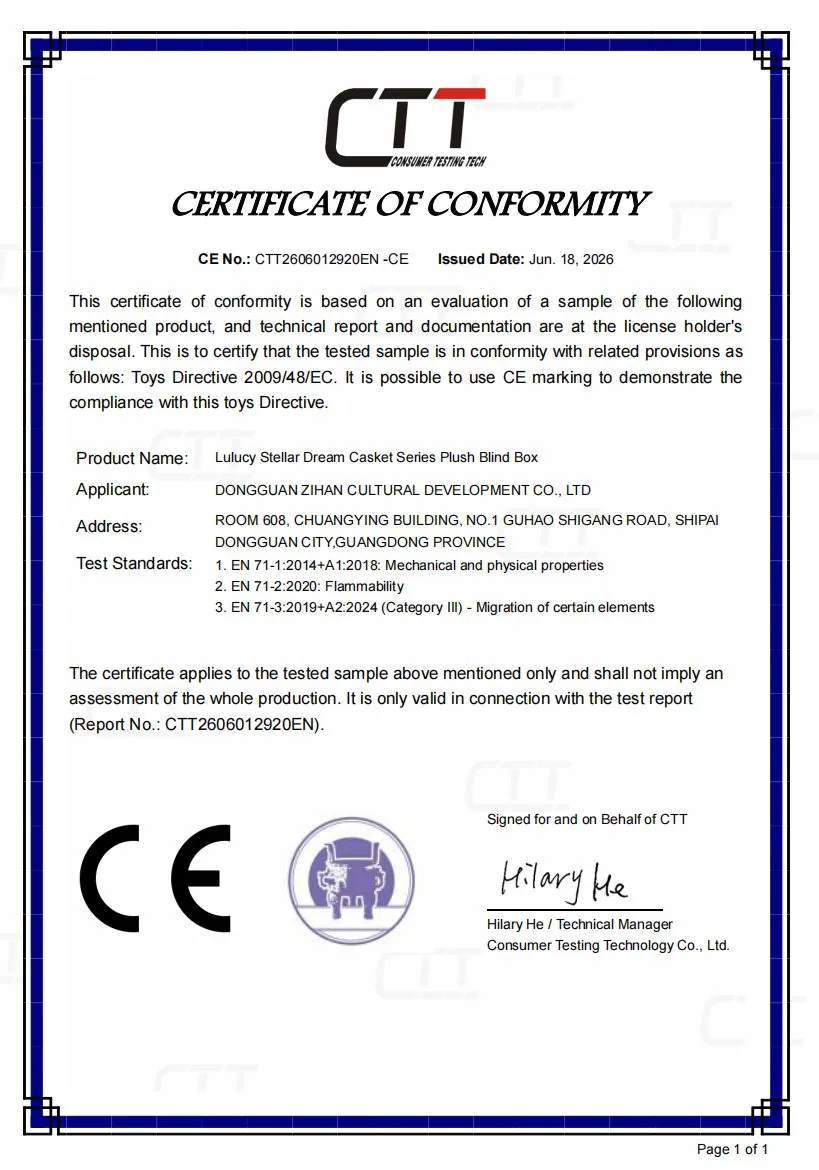 boboco CE certificate