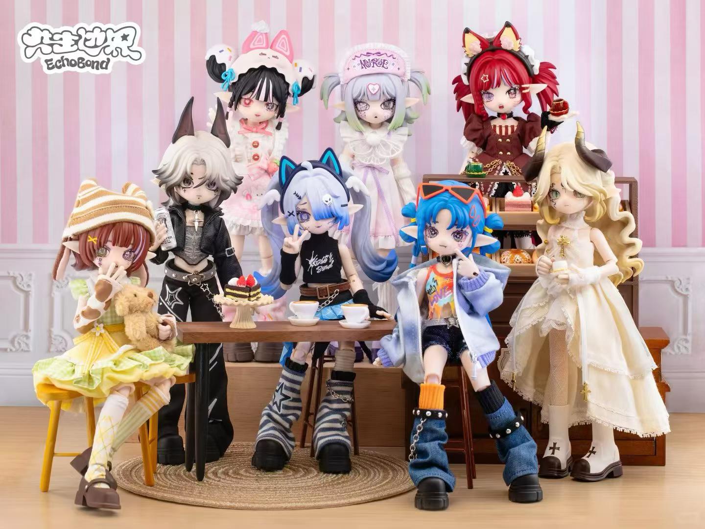 EchoBond one eighth scale action figure blind box collection